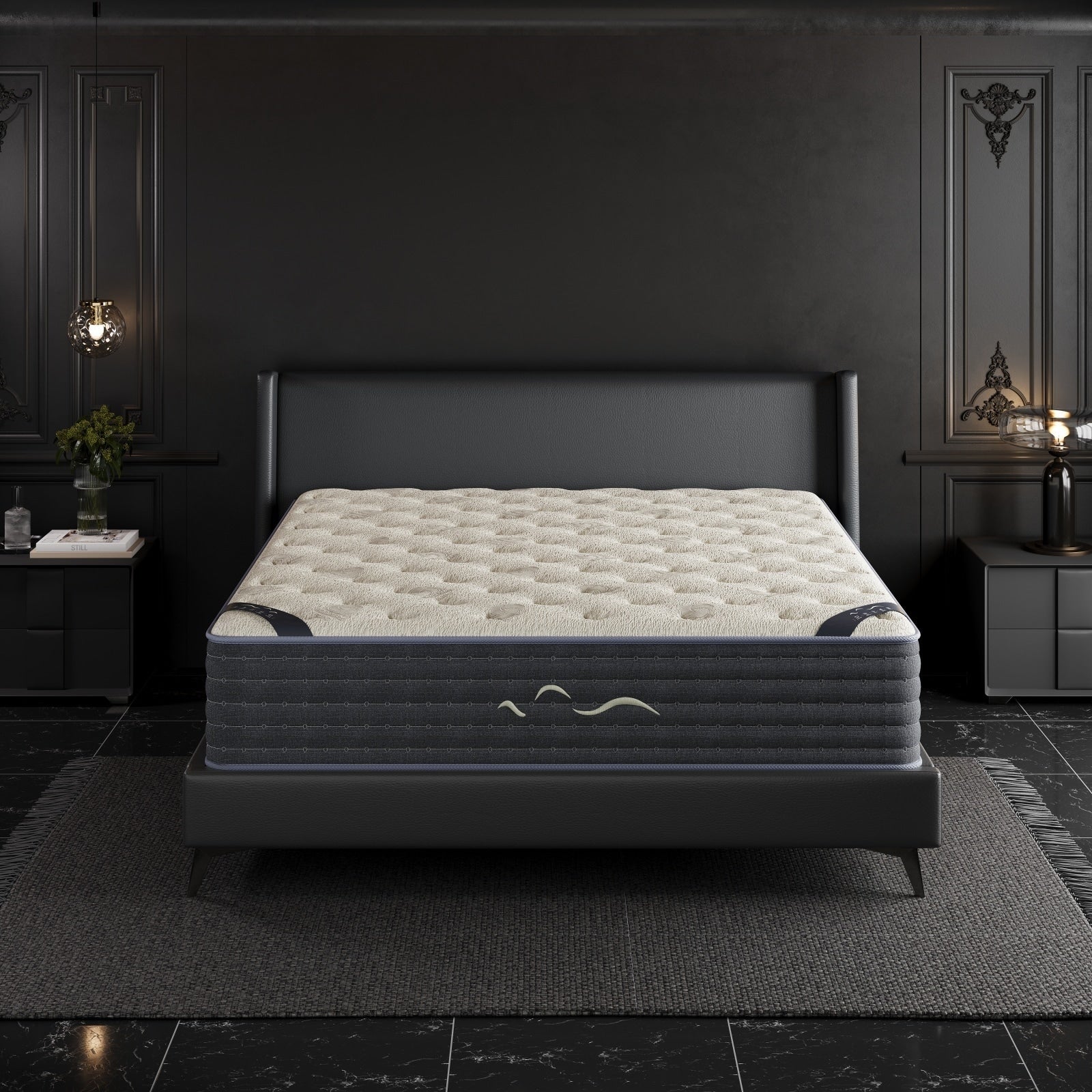 特別価格 in. 14 SweDrea Luxurious Mattress Hybrid Double-Sided アウトドア寝具