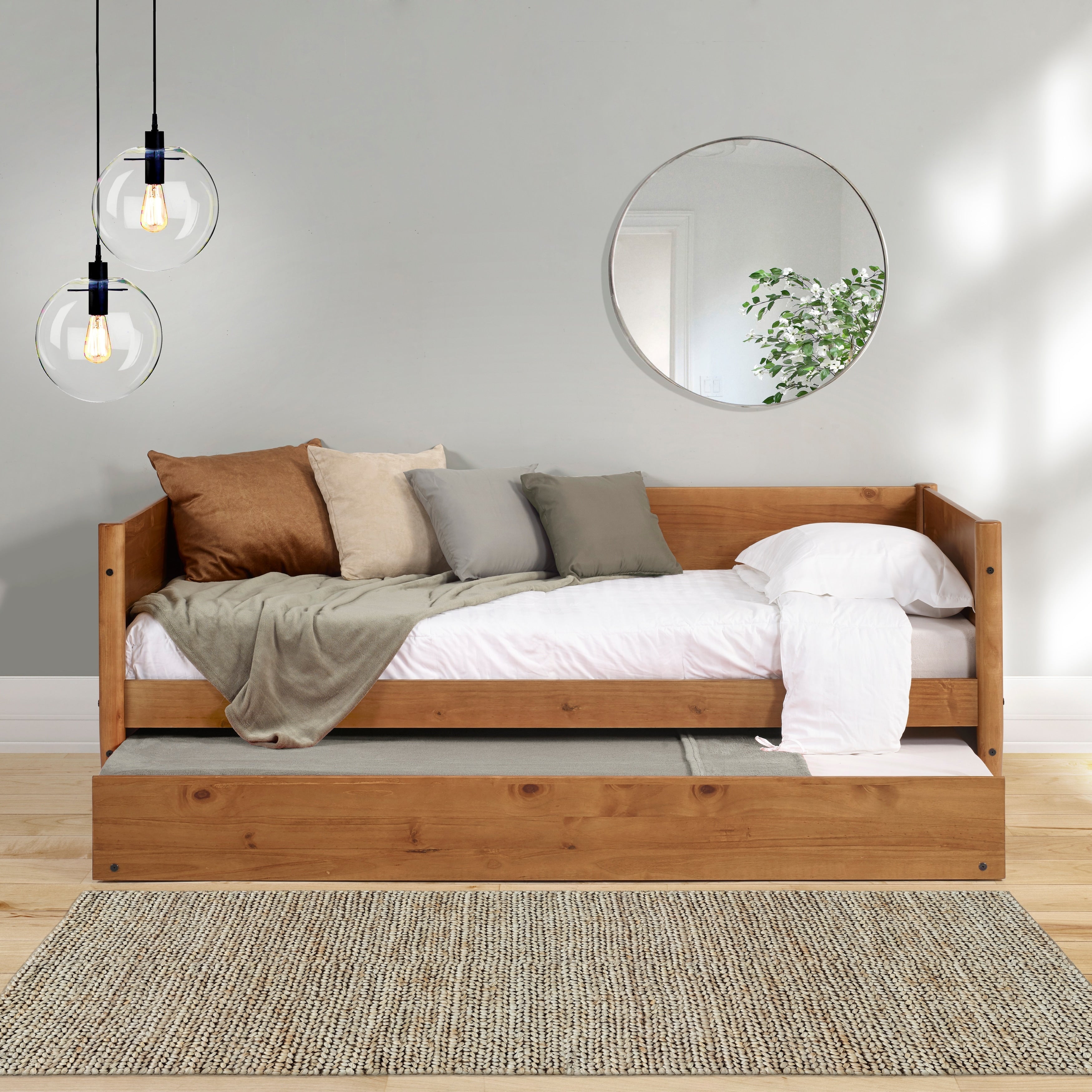 Modern trundle beds discount