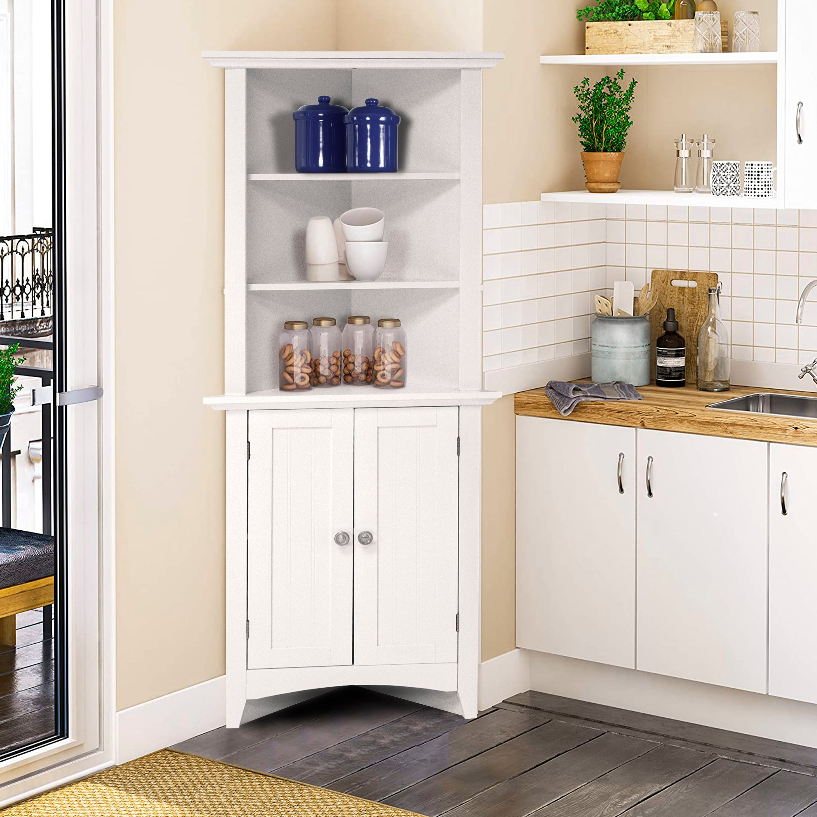 Overstock corner cabinet discount