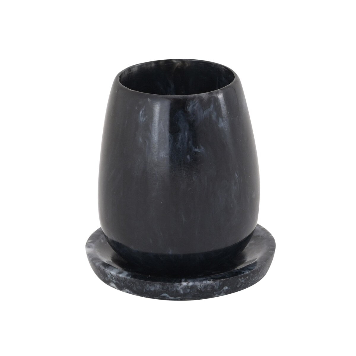 Platform Tan Swirl Resin Kiddush Cup Model: TOV-T18617