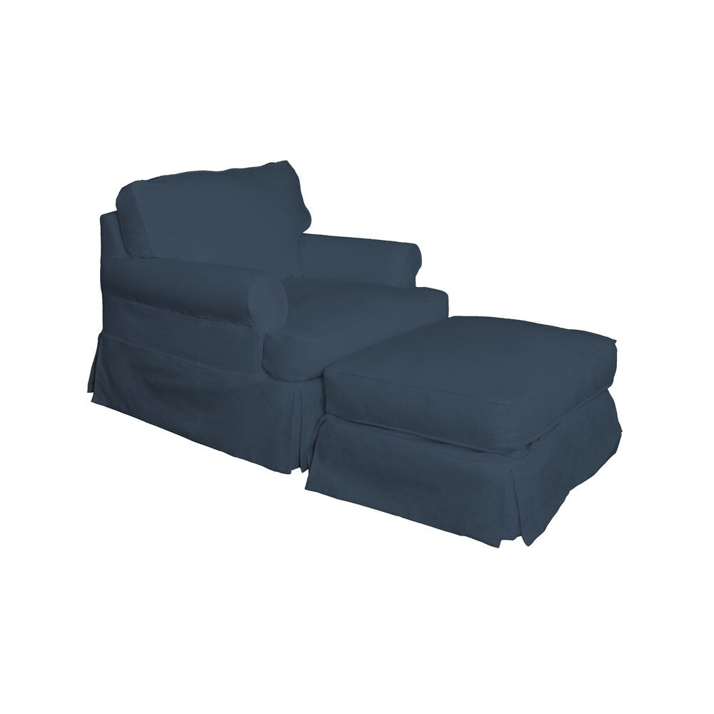 Sunset Trading Horizon Furniture-slipcover, Configurable, Aqua Blue
