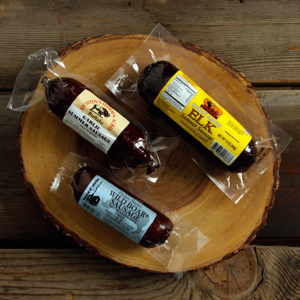 Eichten's Wild Game Summer Sausage Trio – Overstock