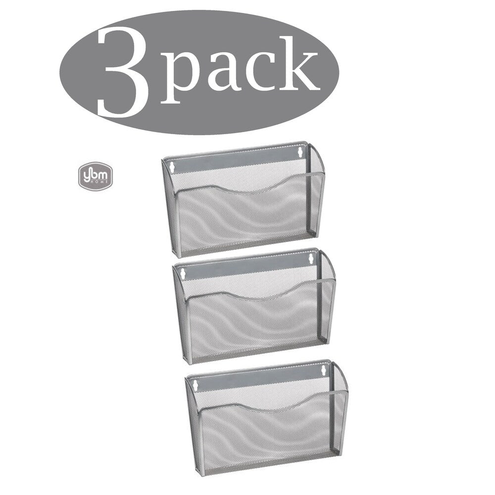Aazon.co: YB Hoe Esh Wall Ount File Organizer Holder For Hoe And