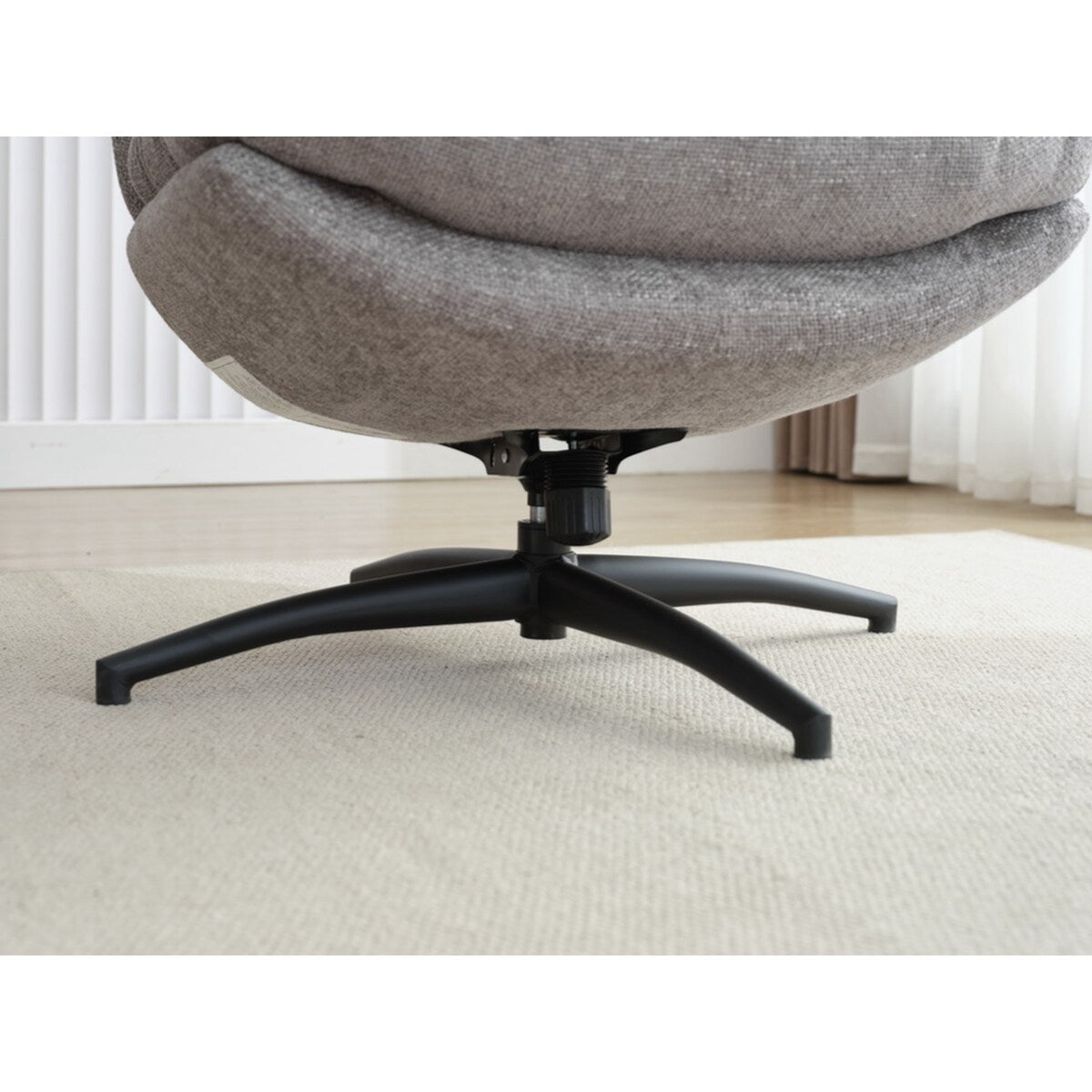 065C Rocking and Swivel Leisure chair lounge chair velvet with ottoman