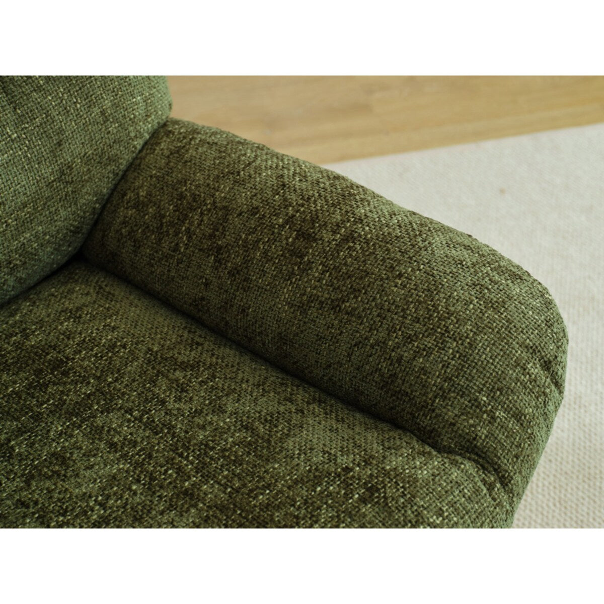 065C Rocking and Swivel Leisure chair lounge chair velvet with ottoman