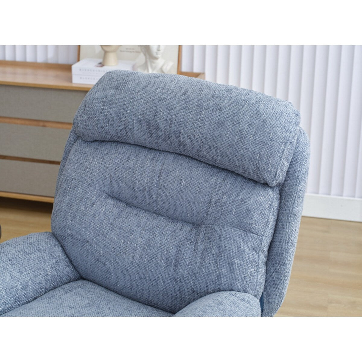 065C Rocking and Swivel Leisure chair lounge chair velvet with ottoman