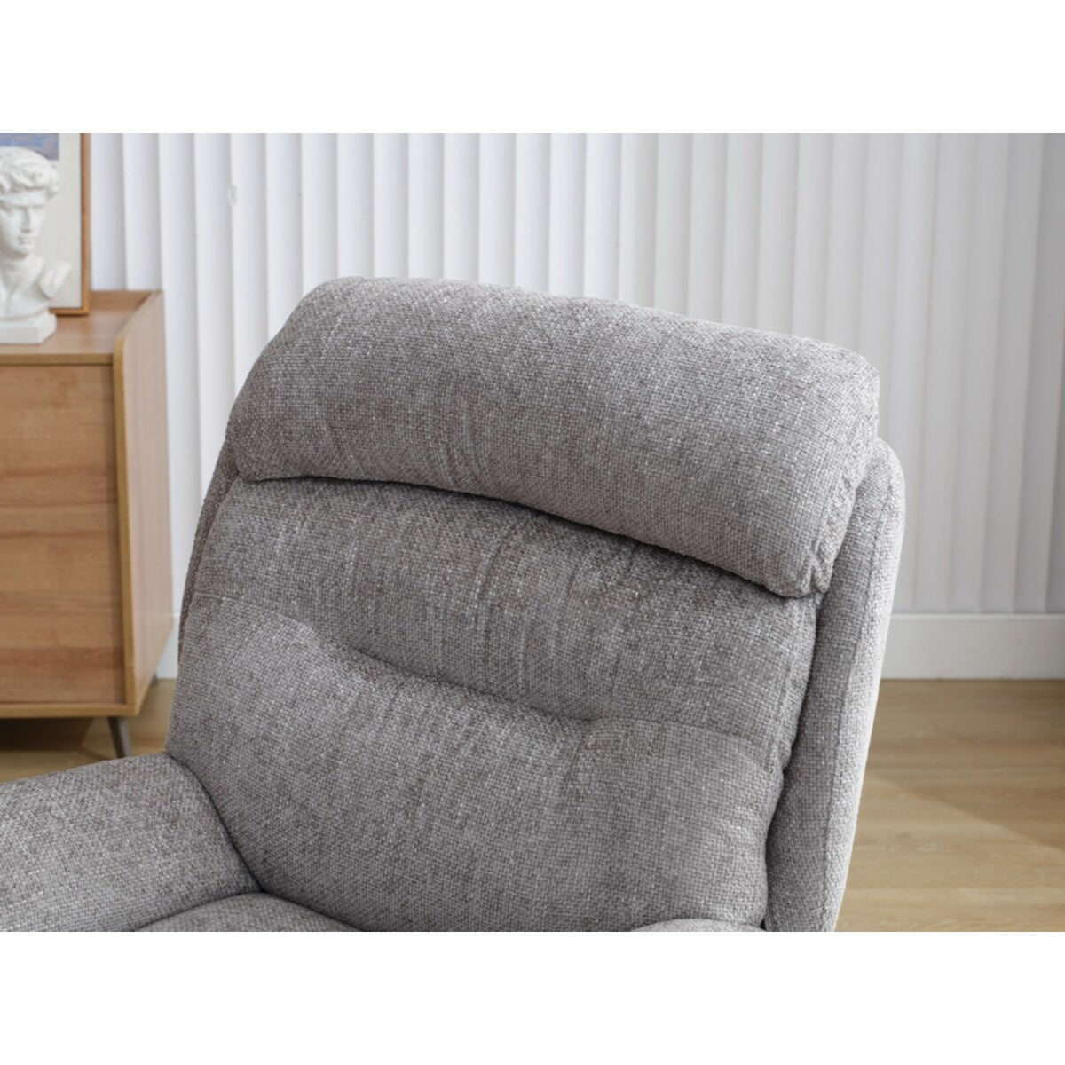 065C Rocking and Swivel Leisure chair lounge chair velvet with ottoman