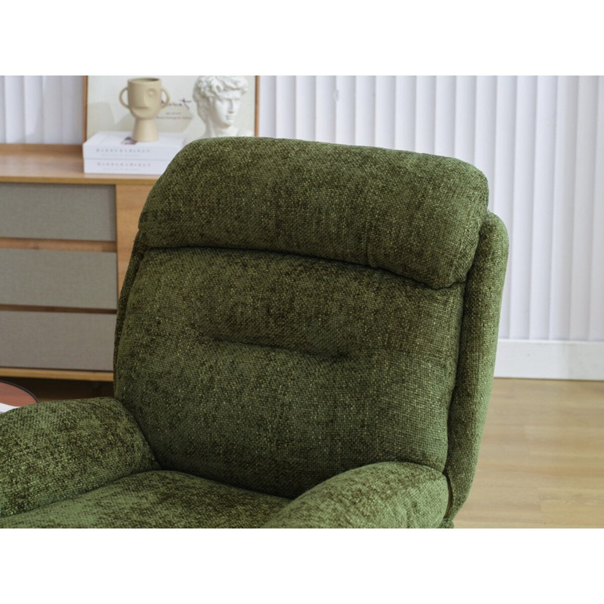 065C Rocking and Swivel Leisure chair lounge chair velvet with ottoman