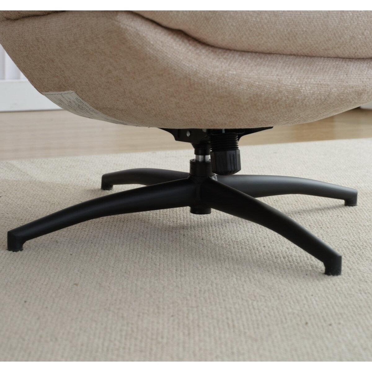 065C Rocking and Swivel Leisure chair lounge chair velvet with ottoman