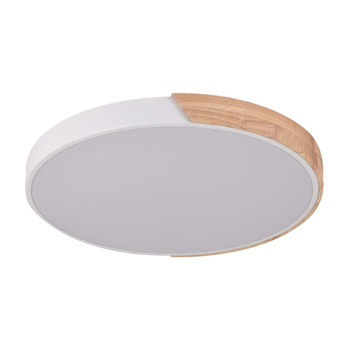 1 - Light 15.74'' Shaded Circle LED Flush Mount