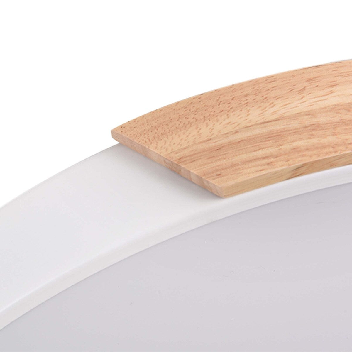 1 - Light 15.74'' Shaded Circle LED Flush Mount