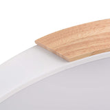 1 - Light 15.74'' Shaded Circle LED Flush Mount