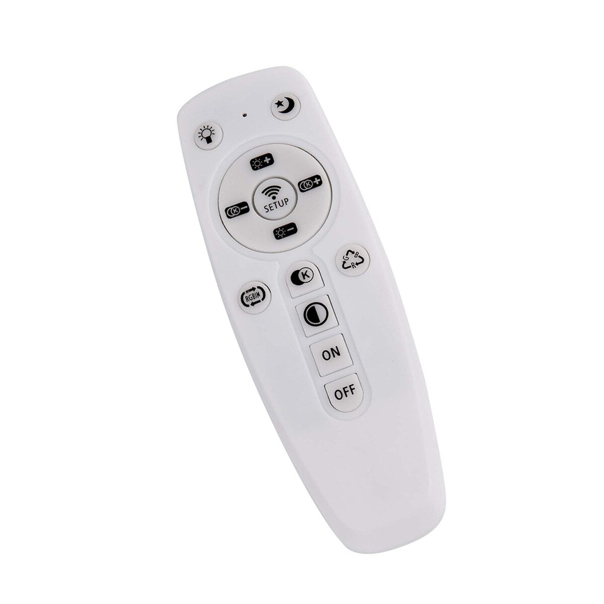 1 - Light 15.74'' Shaded Circle LED Flush Mount