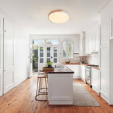 1 - Light 15.74'' Shaded Circle LED Flush Mount