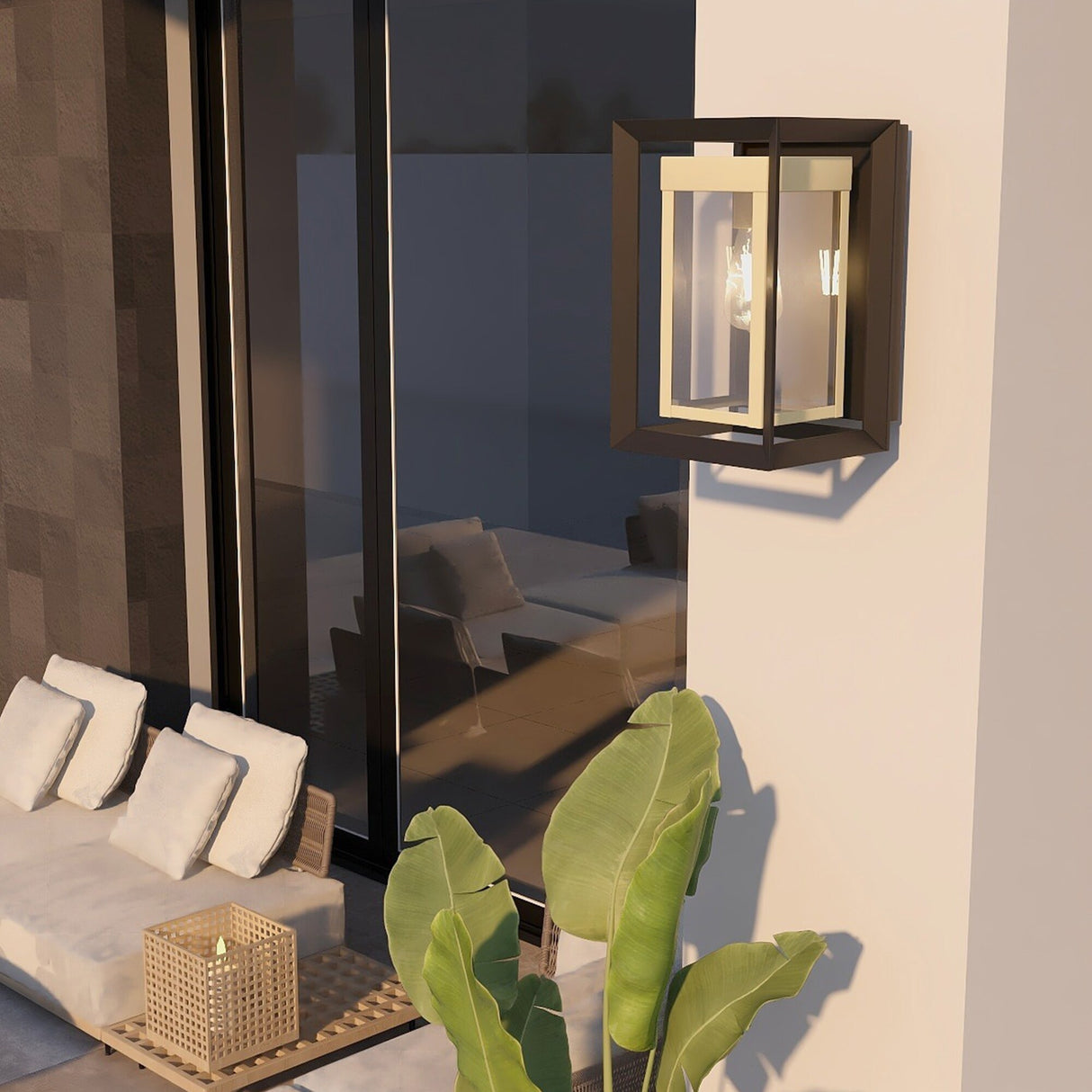 1- Light Outdoor wall Light