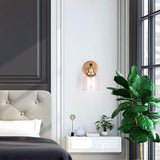 1/2/3/4 Light Modern Farmhouse Bathroom Vanity Lights Brass Wall Sconce Lighting with Bell Glass