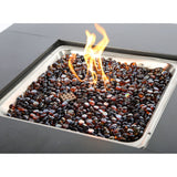 1/2" Fireglass Beads Amber Luster - 10lb box