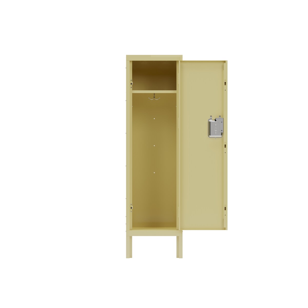 1 Door Tall Single Metal Locker-Retro Style Storage Cabinet--Industrial Furniture