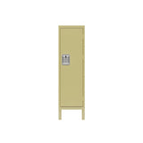 1 Door Tall Single Metal Locker-Retro Style Storage Cabinet--Industrial Furniture