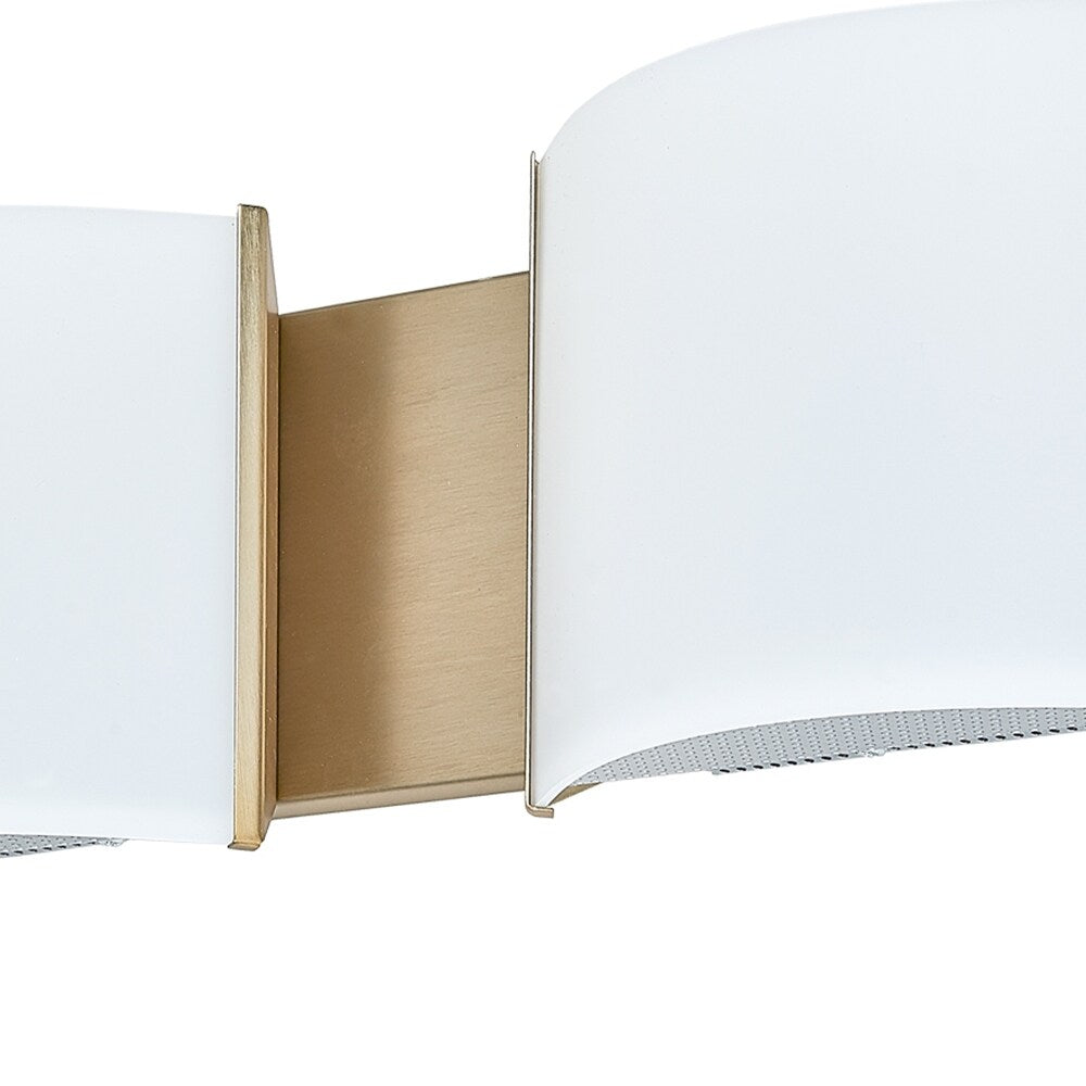 1-4 LT Led mount bathroom light Gold