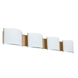 1-4 LT Led mount bathroom light Gold