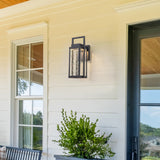 1-Light Integrated LED 3000K Warm Light Outdoor Wall Sconce