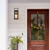 1-Light Integrated LED 3000K Warm Light Outdoor Wall Sconce