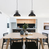 1-Light Kitchen Island Lighting 11.5"W Pendant Light for Entryways