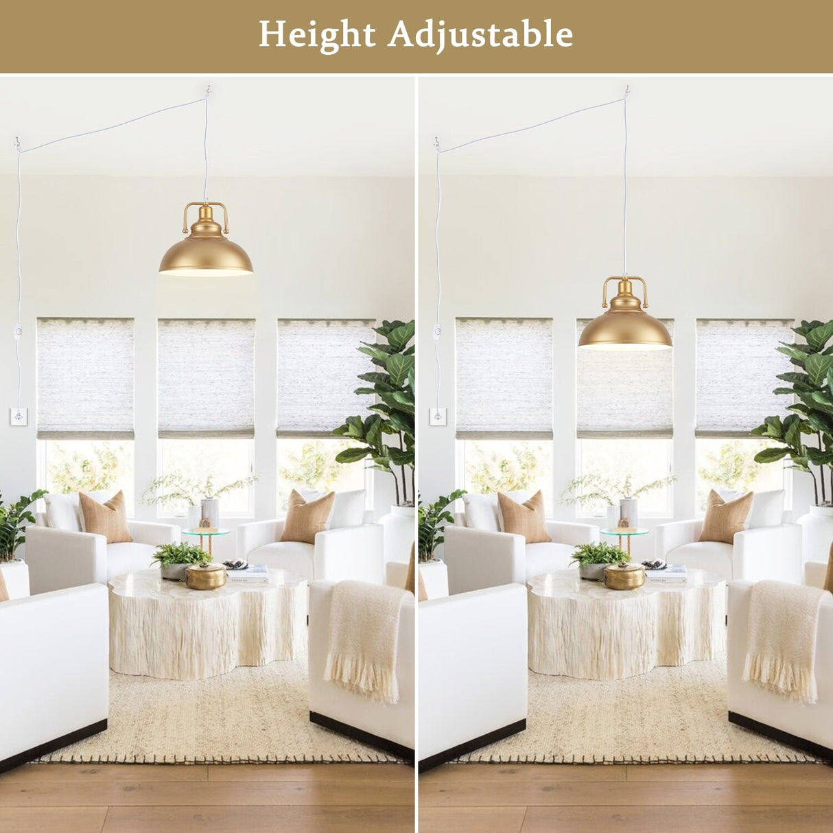1-Light Kitchen Island Lighting 11.5"W Pendant Light for Entryways