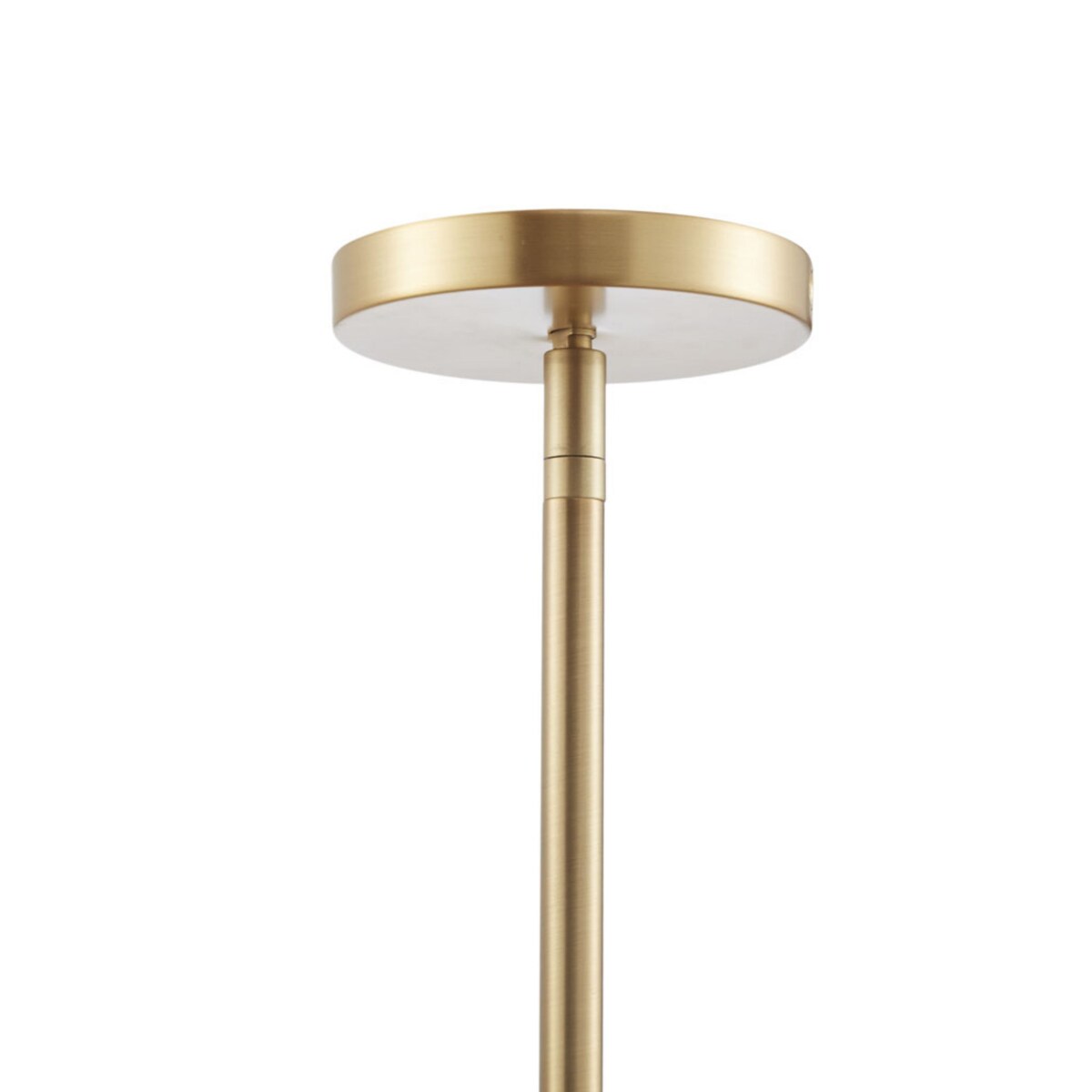 1-Light Layered Capiz Chandelier for Living Room