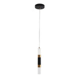 1-Light Modern Acrylic Pendant Light Fixture for Kitchen Island Decor