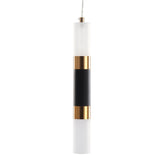 1-Light Modern Acrylic Pendant Light Fixture for Kitchen Island Decor