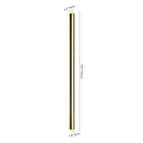 1-Light Modern Linear Strip Integrated LED IP65 Waterproof Indoor/ Outdoor Wall Light