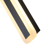 1-Light Modern Linear Strip Integrated LED IP65 Waterproof Indoor/ Outdoor Wall Light