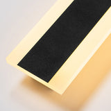 1-Light Modern Linear Strip Acrylic 3000K IP65 Integrated LED Warm Light Waterproof Outdoor Wall Light