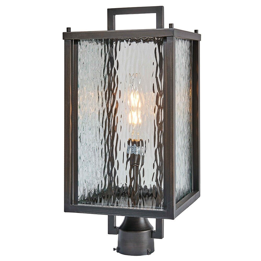 1 Light Outdoor Post Lighting In Oil Rubbed Bronze Finish - Oil Rubbed Bronze