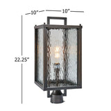 1 Light Outdoor Post Lighting In Oil Rubbed Bronze Finish - Oil Rubbed Bronze