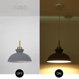 1-Light Modern Classic Semi Flush Mount Chandelier, Farmhouse Dome Pendant Light for Kitchen Island Dining Room