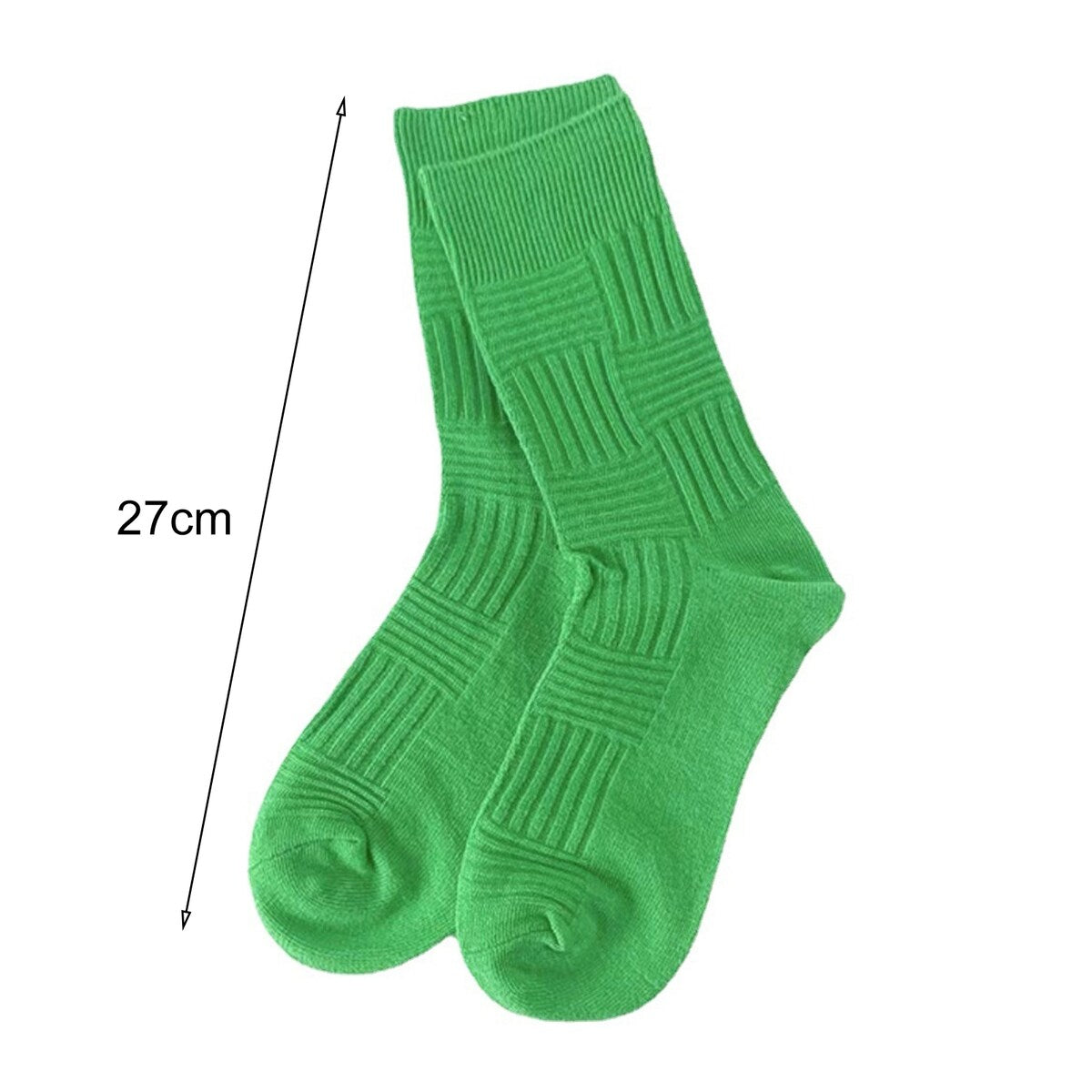 1 Pair College Style MidTube Ribbed Cuffs Elastic Sports Socks Men Women Outdoor Sports Racing Cycling Socks