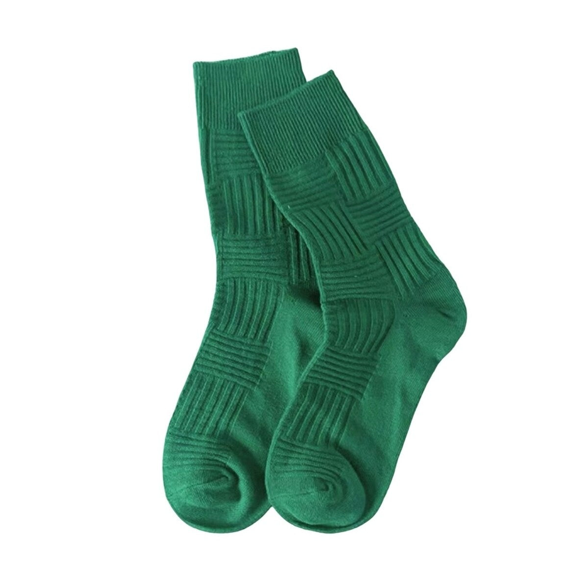 1 Pair College Style MidTube Ribbed Cuffs Elastic Sports Socks Men Women Outdoor Sports Racing Cycling Socks