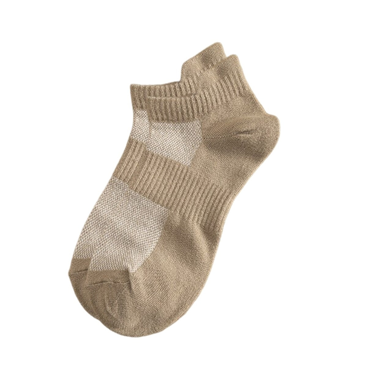 1 Pair Men Socks Short Cut LowTube Thin Soft Breathable Sweat Absorption No AntiSlip Elastic QuickDrying Casual