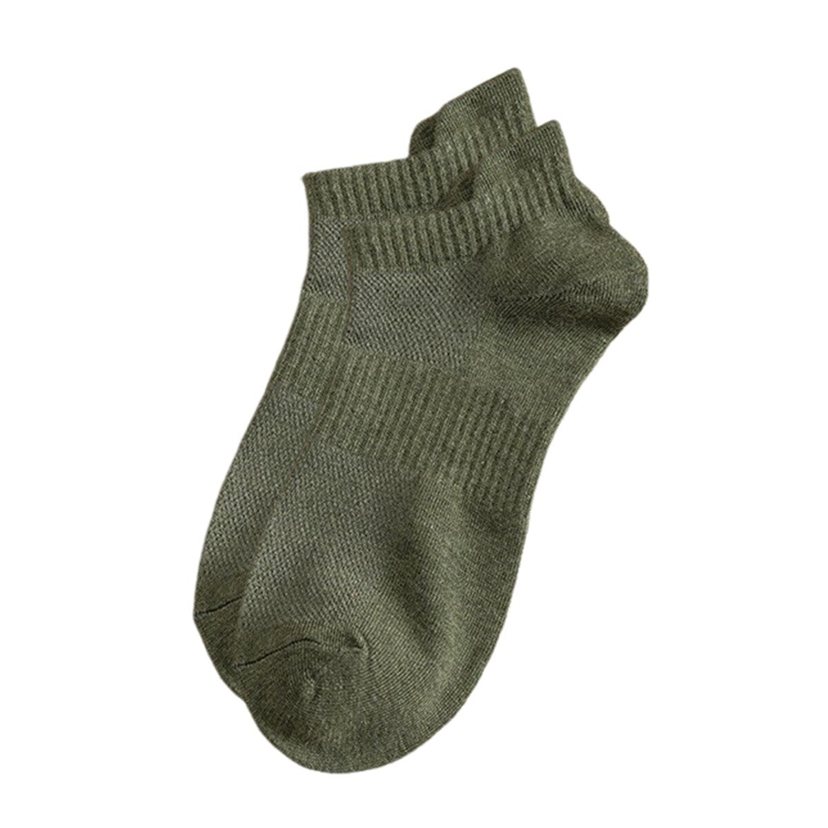 1 Pair Men Socks Short Cut LowTube Thin Soft Breathable Sweat Absorption No AntiSlip Elastic QuickDrying Casual