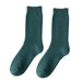 1 Pair Men Socks WearResistant Middle Tube Moisture Absorption Good Elastic Thickened Keep Warm