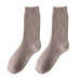 1 Pair Men Socks WearResistant Middle Tube Moisture Absorption Good Elastic Thickened Keep Warm
