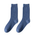 1 Pair Men Socks WearResistant Middle Tube Moisture Absorption Good Elastic Thickened Keep Warm