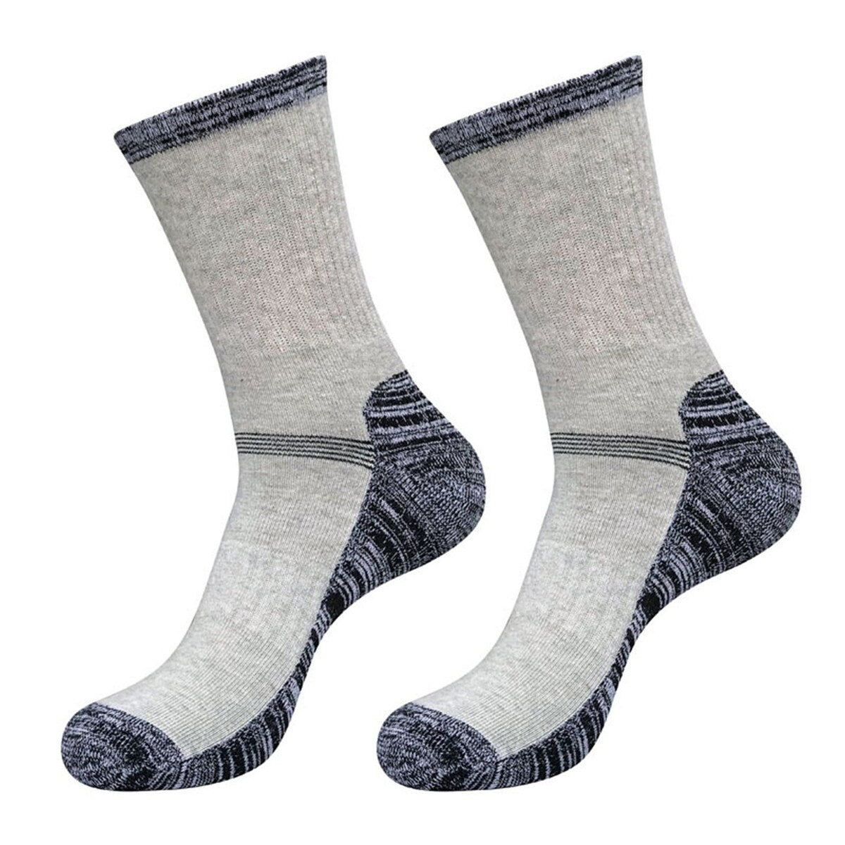 1 Pair Men Winter Sports Socks MidTube Thickened Soft AntiSlip Elastic Patchwork Color Matching No Basketball