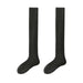 1 Pair Men Winter Stockings Solid Color Soft Breathable LongTube High Elasticity Over Knee Length Warm AntiSlip No