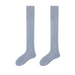 1 Pair Men Winter Stockings Solid Color Soft Breathable LongTube High Elasticity Over Knee Length Warm AntiSlip No