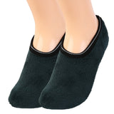 1 Pair Winter Floor Socks NonSlip Rough Sole Thicken Padded Washable Keep Warm Low Tube Contrast Color Women Socks Home