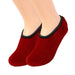 1 Pair Winter Floor Socks NonSlip Rough Sole Thicken Padded Washable Keep Warm Low Tube Contrast Color Women Socks Home